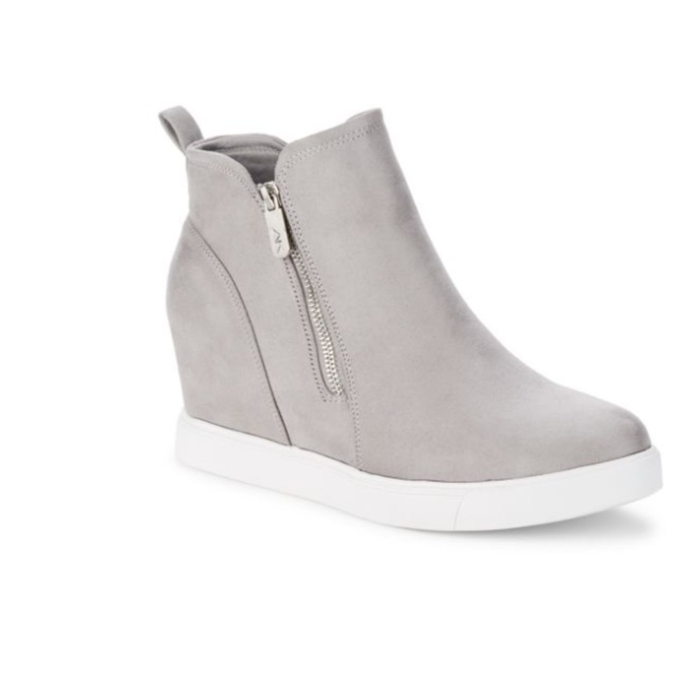 Anne Klein Sport Carsen High-Top Wedges, Size 8